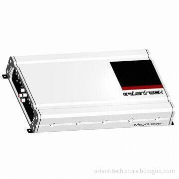 Mini Marine Amplifier with Real Full Range Digital 100W x 4 Channels, Measures 240 x 195 x 50mm
